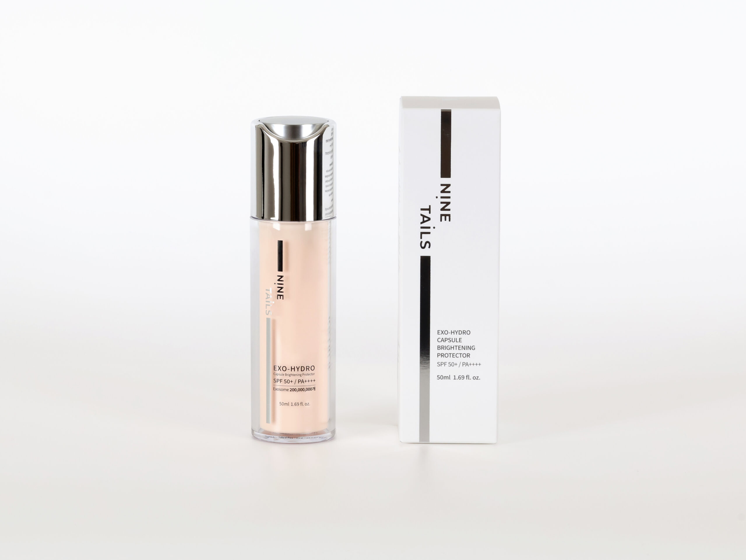 NINE TAILS EXO-HYDRO CAPSULE BRIGHTENING PROTECTOR SPF50+ PA++++ 50ml.